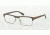Prada PS06FV Progressive Prescription Eyeglasses UR41O1-54 - Brown Rubber Frame