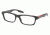 Prada PS07CV Single Vision Prescription Eyeglasses 1AB1O1-5518 - Black Frame