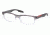 Prada PS07CV Single Vision Prescription Eyeglasses JAU1O1-5518 - Striped Gray Demo Lens Frame