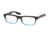 Prada PS07CV Prescription Eyeglasses TWT1O1-55 - Black/Grey/Matte Blue Frame