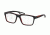 Prada PS07FV Eyeglass Frames UAS1O1-53 - Top Blue Rubber On Red Frame