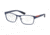 Prada PS50GV Progressive Prescription Eyeglasses, 55mm, Blue Rubber, PS50GV-TFY1O1-55-PRO