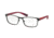 Prada PS50GV Progressive Prescription Eyeglasses TFZ1O1-55 - Grey Rubber Frame