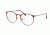 Prada PS50HV Eyeglass Frames U6V1O1-50 - Top Bordeaux Gradient/gunmetal Frame