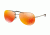 Prada PS50RS Sunglasses 5AV5M0-62 - Gunmetal Frame, Brown Mirror Orange Lenses