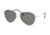 Prada PS50SS Sunglasses GAQ5X1-60 - Silver / Black Frame, Polar Green Lenses