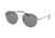 Prada PS51SS Single Vision Prescription Sunglasses, 51mm, Gunmetal / Grey, PS51SS-290255-51-SV