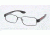 Prada PS52EV Progressive Prescription Eyeglasses 1BO1O1-52 - Black Demi Shiny Frame