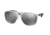 Prada PS53QS Sunglasses TWK7W1-34 - White Rubber Frame, Grey Mirror Silver Lenses