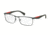 Prada PS54FV Eyeglass Frames UFI1O1-53 - Green Rubber Frame