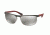 Prada PS54QS Sunglasses DG11I2-63 - Gunmetal Rubber/Steel Rubber Frame, Light Grey Mirror Silver Lenses