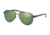 Prada PS54TS Sunglasses 7AN213-58 - Blue Frame, Green Mirror Green Lenses