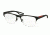 Prada PS55FV Eyeglass Frames DG01O1-54 - Black Rubber Frame
