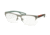 Prada PS55FV Eyeglass Frames UFJ1O1-54 - Gunmetal Rubber Frame