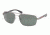 Prada PS55NS Sunglasses 5AV3O1-6016 - Gunmetal Frame, Green Lenses