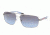 Prada PS55NS Sunglasses 5AV5I1-6016 - Gunmetal Frame, Blue Gray Gradient Lenses