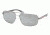 Prada PS55NS Sunglasses 7CQ7W1-6016 - Gunmetal Demi Shiny Frame, Silver Mirror Lenses