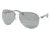 Prada PS56MS Sunglasses 1BC7W1-6214 - Silver Frame, Gray Silver Mirror Lenses