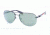 Prada PS 56MS 65 PS56MS Single Vision Prescription Sunglasses PS56MS-ACC3C0-65 - Lens Diameter 65 mm, Frame Color Blue Demishiny