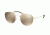 Prada PS56SS Sunglasses ZVN1C0-53 - Pale Gold Frame, Light Brown Mirror Gold Lenses