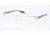 Prada PS57EV Eyeglass Frames 1AP1O1-51 - Silver Demi Shiny Frame