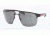 Prada PS57OS Single Vision Prescription Sunglasses PS57OS-1BO1A1-64 - Lens Diameter 64 mm, Frame Color Black Demi Shiny