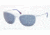 Prada RED FEATHER PS01PS Single Vision Prescription Sunglasses PS01PS-ROT2E0-56 - Lens Diameter 56 mm, Frame Color Light Grey Demi Shiny