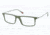 Prada RED FEATHER PS03EV Eyeglass Frames ROS1O1-51 - Military Green Demi Shiny Frame