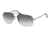 Prada RED FEATHER PS55PS Single Vision Prescription Sunglasses PS55PS-1BO0A7-63 - Lens Diameter 63 mm, Frame Color Matte Black