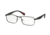 Prada RUBBERMAX PS51GV Bifocal Prescription Eyeglasses 7AX1O1-52 - Black Shiny/rubber Frame