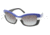 Prada Bifocal Sunglasses PR03NS with Lined Bi-Focal Rx Prescription Lenses PR03NS-DAQ3M1-5718 - Lens Diameter: 57 mm, Frame Color: Blue / Ivory / Black