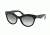 Prada TRIANGLE PR23QS Progressive Prescription Sunglasses PR23QS-1AB0A7-53 - Lens Diameter 53 mm, Frame Color Black