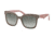 Prada TRIANGLE PR24QS Single Vision Prescription Sunglasses PR24QS-TFT4M1-53 - Lens Diameter 53 mm, Frame Color Beige/Opal Beige