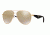 Prada TRIANGLE PR53QS Bifocal Prescription Sunglasses PR53QS-ZVN2G2-60 - Lens Diameter 60 mm, Frame Color Pale Gold