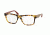 Prada VOICE PR16RV Single Vision Prescription Eyeglasses 7S01O1-51 - Light Havana Frame