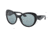 Prada VOICE PR26QS Bifocal Prescription Sunglasses PR26QS-1AB3C2-56 - Lens Diameter 56 mm, Frame Color Black