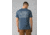 prAna Castle Crest T-Shirt - Mens, Denim Heather, Large, M11201593-DEHT-L