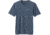 prAna Castle Crest T-Shirt - Mens, Denim Heather, Large, M11201593-DEHT-L