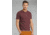 prAna Garrity Short Sleeve Henley T-Shirt - Mens, Black Cherry, Large, M11181406-BKCY-L