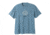 prAna Guru Heathered Tee - Men's-Aqua Blue-Small