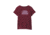 prAna Journeyman 2.0 Tee - Womens, Large, Maroon Happy Camper, 1969281-601-L