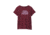 prAna Journeyman 2.0 Tee - Womens, Medium, Maroon Happy Camper, 1969281-601-M