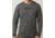 prAna Logo Long Sleeve Shirt - Men's, Charcoal, Medium, M2LOGO316-CHR-M