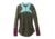 prAna Martine Sun Top Womens, Cargo Green Color Block, Medium, W21181074-CGCX-M