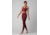 prAna Momento Crop Top - Womens, Maroon/Nautical, Large, 1963231-601-L