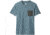 prAna Pocket T-Shirt - Mens, Blue Note Heather, Small, M1POCK316-BNHT-S
