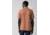 prAna Polo - Mens, Russet Stripe, Large, M11181339-RUST-L