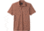 prAna Polo - Mens, Russet Stripe, Large, M11181339-RUST-L