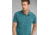 prAna Polo T-Shirt - Mens, Deep Balsam Heather, Medium, M11181339-DMHT-M
