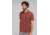 prAna Polo T-Shirt - Mens, Maple Heather, Medium, M11181339-MPHT-M